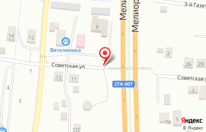 Актив на Советской улице на карте
