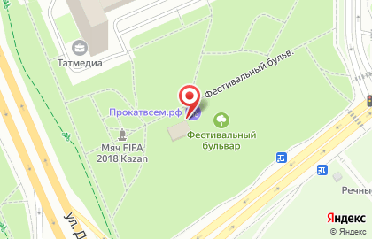 Центр проката Прокатвсем.рф на улице Декабристов на карте