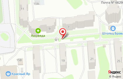 Фирменный магазин Берёзовский в Железногорске на карте