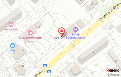 Тайга на Оломоуцкой улице на карте