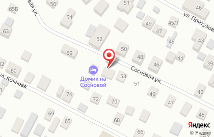 Служба вывоза жидких бытовых отходов на Сосновой улице на карте
