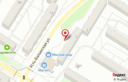 Ресторан быстрого питания SUBWAY в Ханты-Мансийске на карте