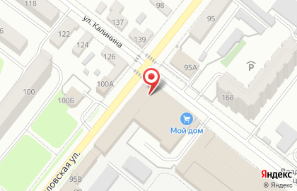 Автомойка в Пензе на карте