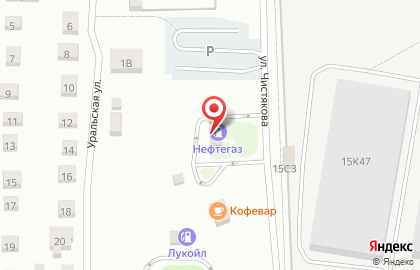 АГЗС Нефтегаз на улице Чистякова на карте