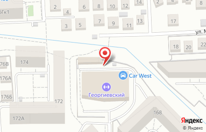 Автосервис gt Motors в Ленинградском районе на карте