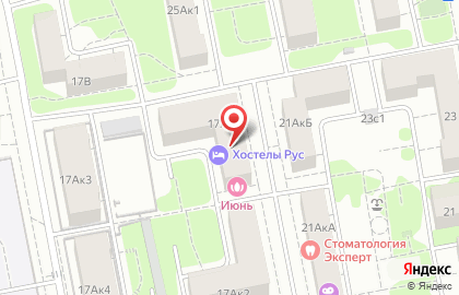 Хостелы Рус на улице Гончарова на карте