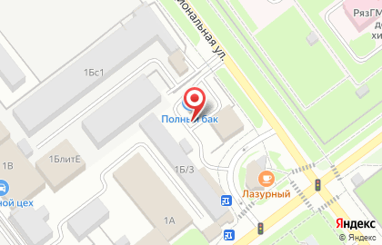 Автомойка самообслуживания Полный Бак на Интернациональной улице на карте