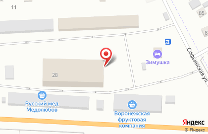 Магазин Мельник на Придорожной улице на карте