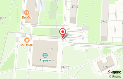 Стрела на проспекте Андропова на карте