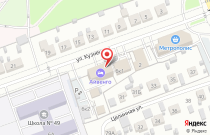 Фитнес-клуб Айвенго на карте