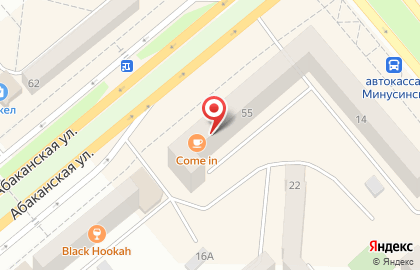 Секс-шоп Дон Феромон на Абаканской улице на карте