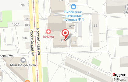 Авторское ателье Лилии Васильевой на Российской улице на карте