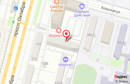 Юридическая компания АВТОПРАВО Уфа на проспекте Октября на карте