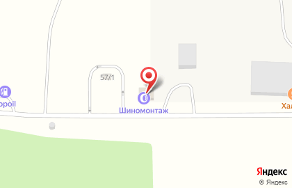 Шиномонтажная мастерская на улице Гагарина на карте