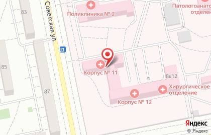 Акушерско-терапевтическо-педиатрический комплекс, Городская поликлиника №2 на улице Баныкина на карте