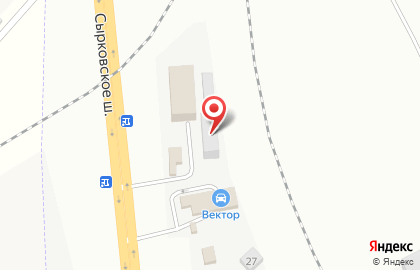 Автосервис RemZONA на Сырковском шоссе на карте