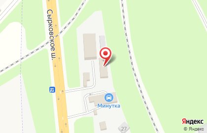 Автосервис RemZONA на Сырковском шоссе на карте