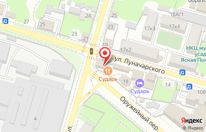 Ресторанно-гостиничный комплекс Сударъ на Демидовской улице на карте