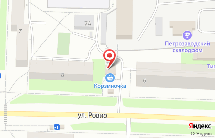 Деликат, ОАО Карельский мясокомбинат на улице Ровио на карте
