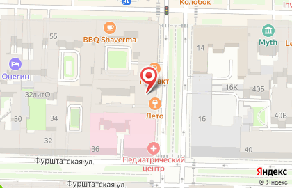 КИСТОЧКИ на Чернышевской на карте