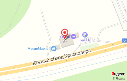 Автомойка на Южном обходе, 3/2 на карте