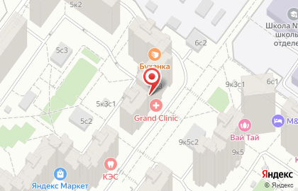Клиника Grand Clinic на улице Островитянова на карте