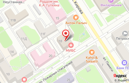 Центр МРТ-диагностики МИБС на улице Свердлова на карте