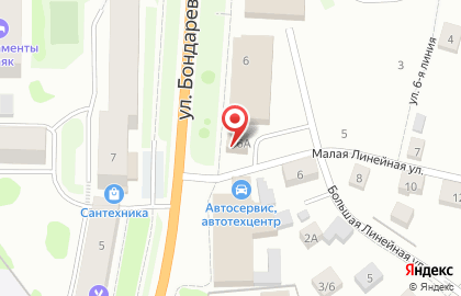 Супермаркет Красное&Белое в Петрозаводске на карте