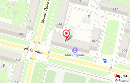 Универсальное ателье на улице Ленина на карте