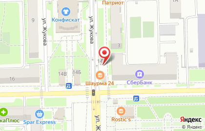 Фирменный магазин Ермолино на улице Богдана Хмельницкого на карте
