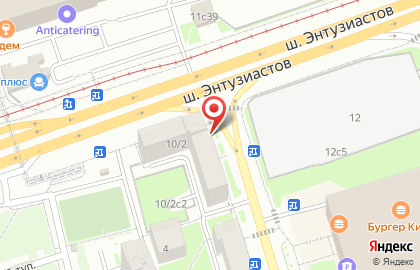 Экспресс-кофейня на шоссе Энтузиастов на карте