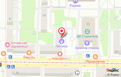 Сервисный центр iService на улице Орджоникидзе на карте
