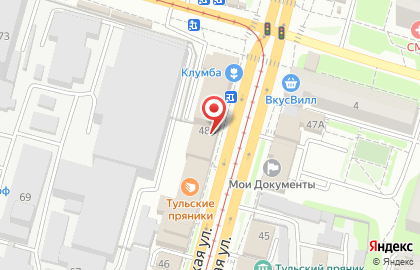 Салон Русское фото-Тула на Октябрьской улице на карте