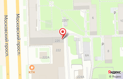 Автошкола Догма на Московском проспекте, 220 на карте