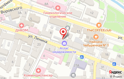 АТЛАС на улице Ленина на карте