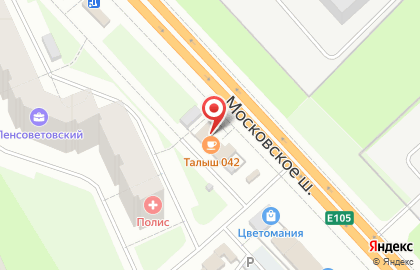 Бар Закат на карте