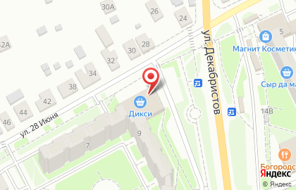 Магазин электроники Медиа на улице Декабристов на карте