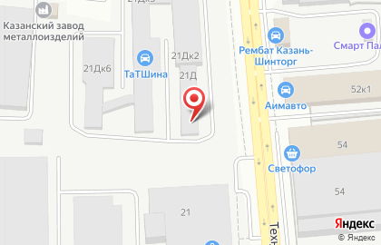Центр миграционных услуг на Технической улице на карте