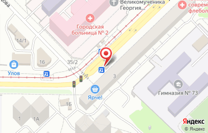 Магазин овощей и фруктов в Центральном районе на карте