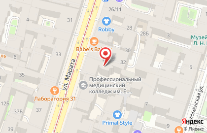 Кабинет эпиляции на карте
