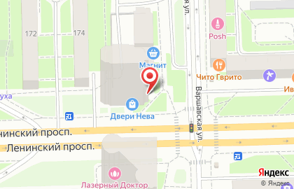 Центр Avon на Варшавской улице на карте