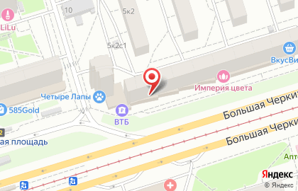 Магазин красной икры Красная икра на Преображенской площади на карте