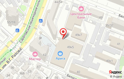 Киоск по продаже куриного мяса в Октябрьском районе на карте
