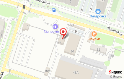1001 запчасть Автомагазин на карте