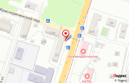 Скидочка на Краснореченской улице на карте