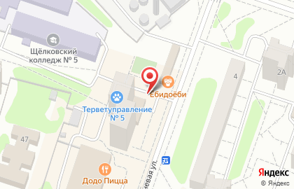 Магазин спецодежды и обуви Восток-Сервис на Сиреневой улице в Щёлково на карте