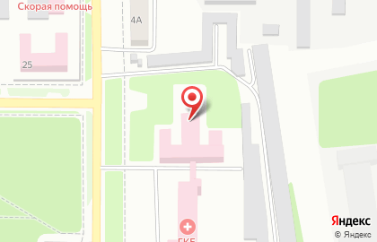 Городская клиническая больница г. Котовска на Советской улице на карте