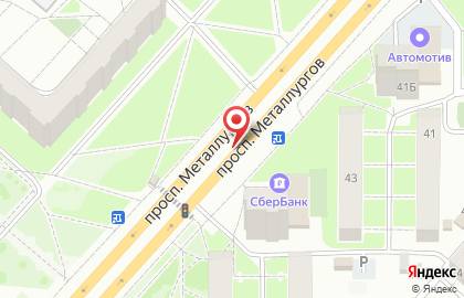 Сладкое желание на проспекте Металлургов на карте
