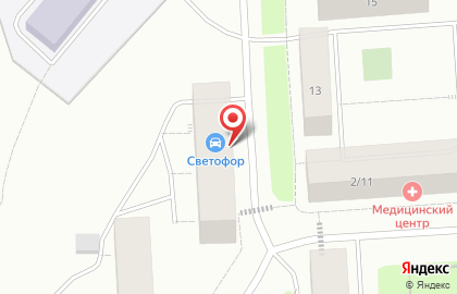 Автомагазин Светофор в Мурманске на карте