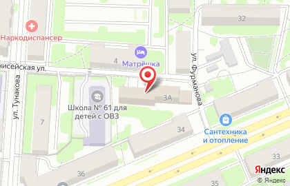 Строительная фирма ТСИ на Енисейской улице на карте